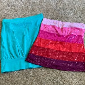 Two tube tops